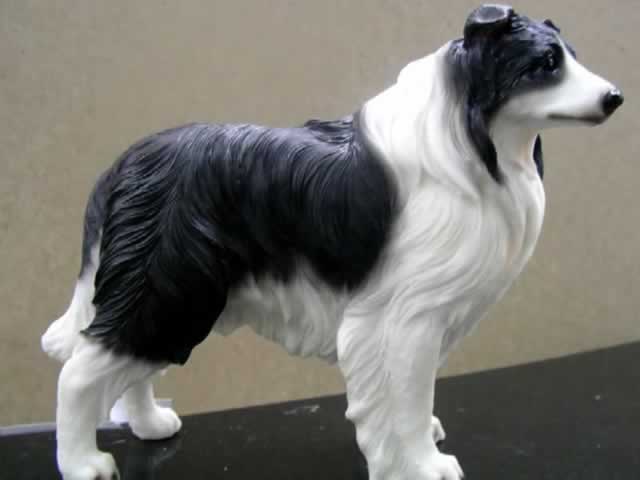 8" Shetland Sheepdog Dog Resin Figurine