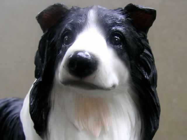 8" Shetland Sheepdog Dog Resin Figurine