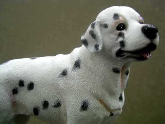 8" 101 Dalmatian Dog Resin Figurine