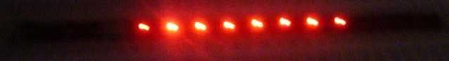 LED Flash 24" Dog Collar (#46112A)