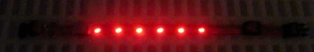 LED Flash 13-17" Dog Collar(#46118)