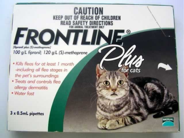 Frontline Plus for cat 3 pipettes